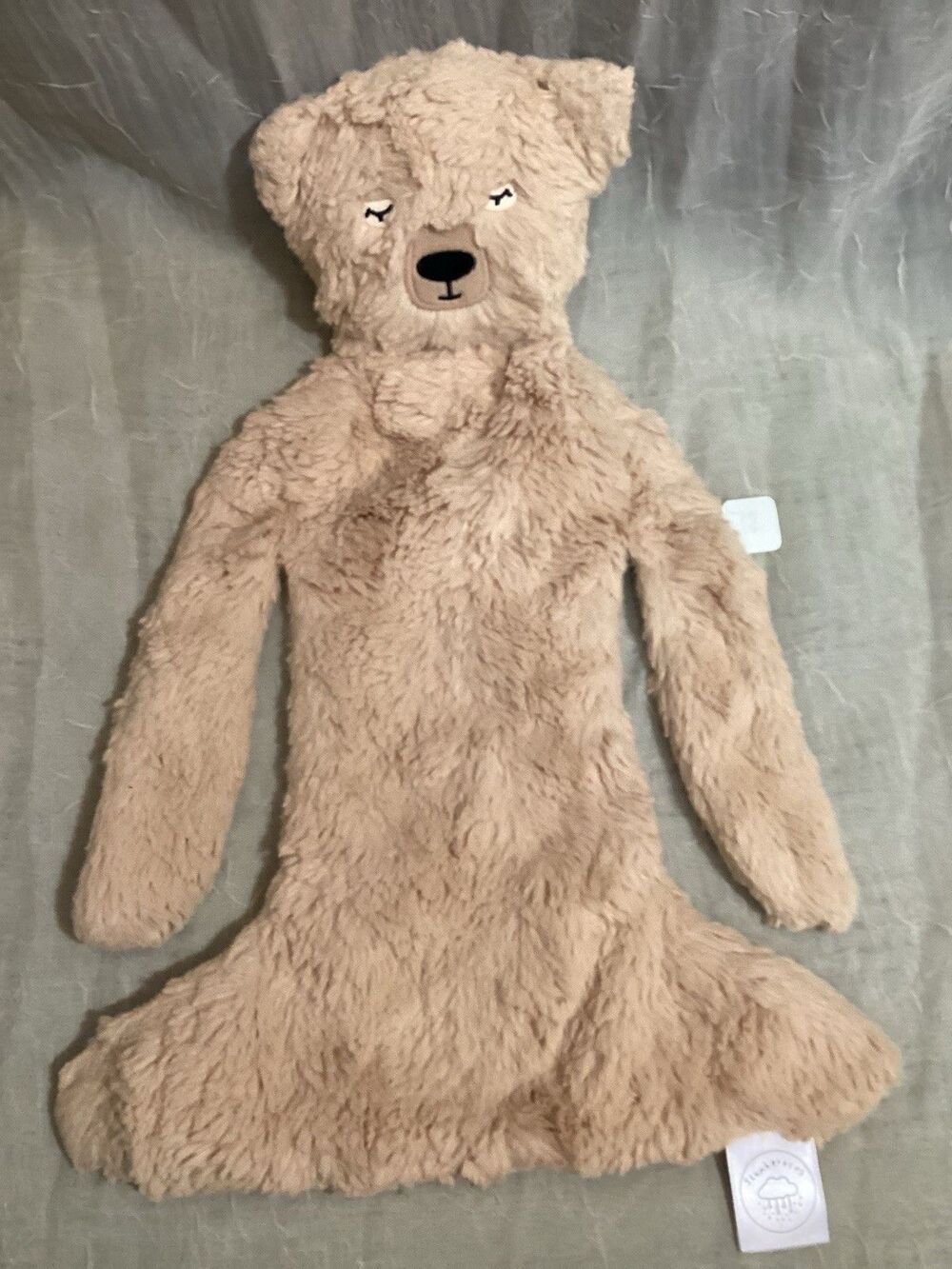 Slumberkins Honey Bear Lovey 14" Brown Plush Teddy Flat Soother